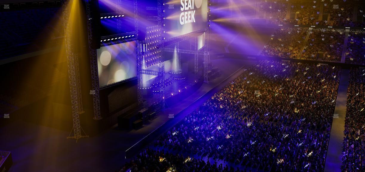 Caesars Superdome - Section 517 Seat View