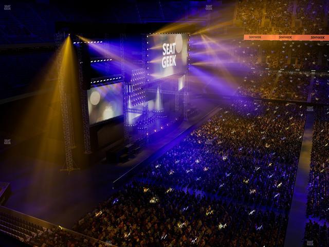 Caesars Superdome - Section 517 Seat View