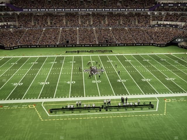 Caesars Superdome - Section 517 Seat View
