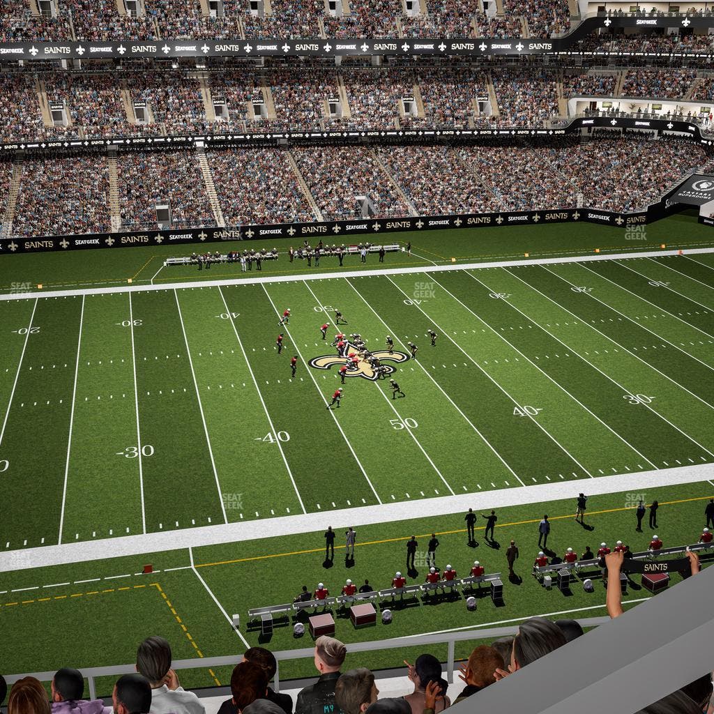 Caesars Superdome - Section 519 Seat View