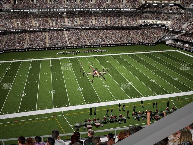 Caesars Superdome - Section 519 Seat View