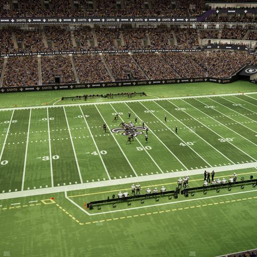 Caesars Superdome - Section 519 Seat View
