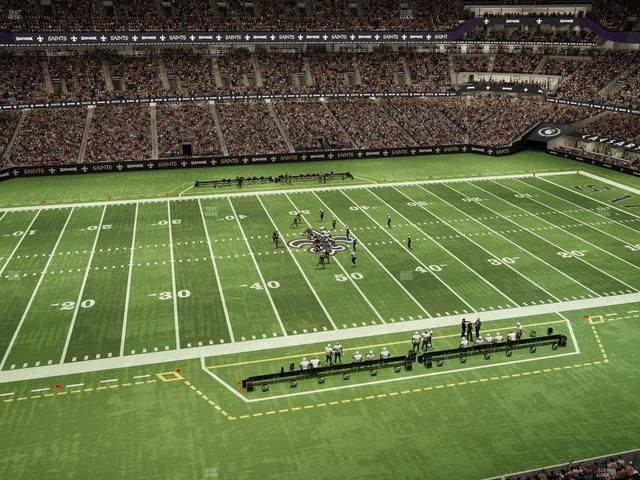 Caesars Superdome - Section 519 Seat View