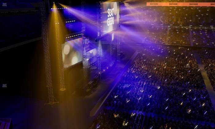 Caesars Superdome - Section 519 Seat View