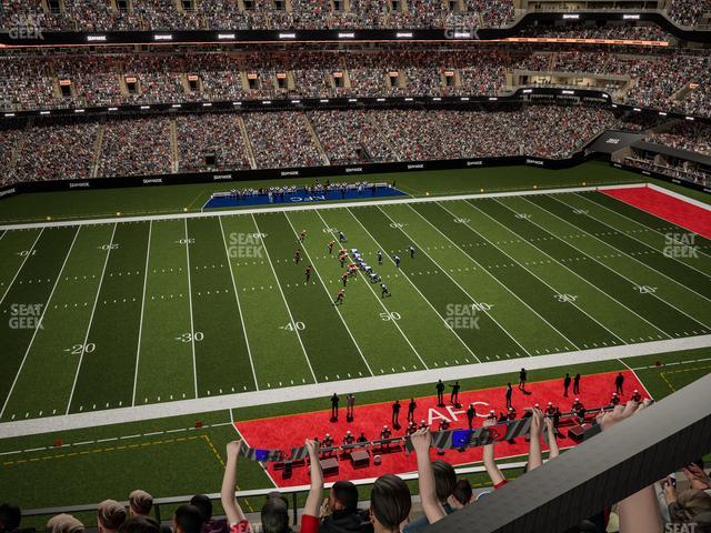 Caesars Superdome - Section 519 Seat View Caesars Superdome - Section 519 Seat View