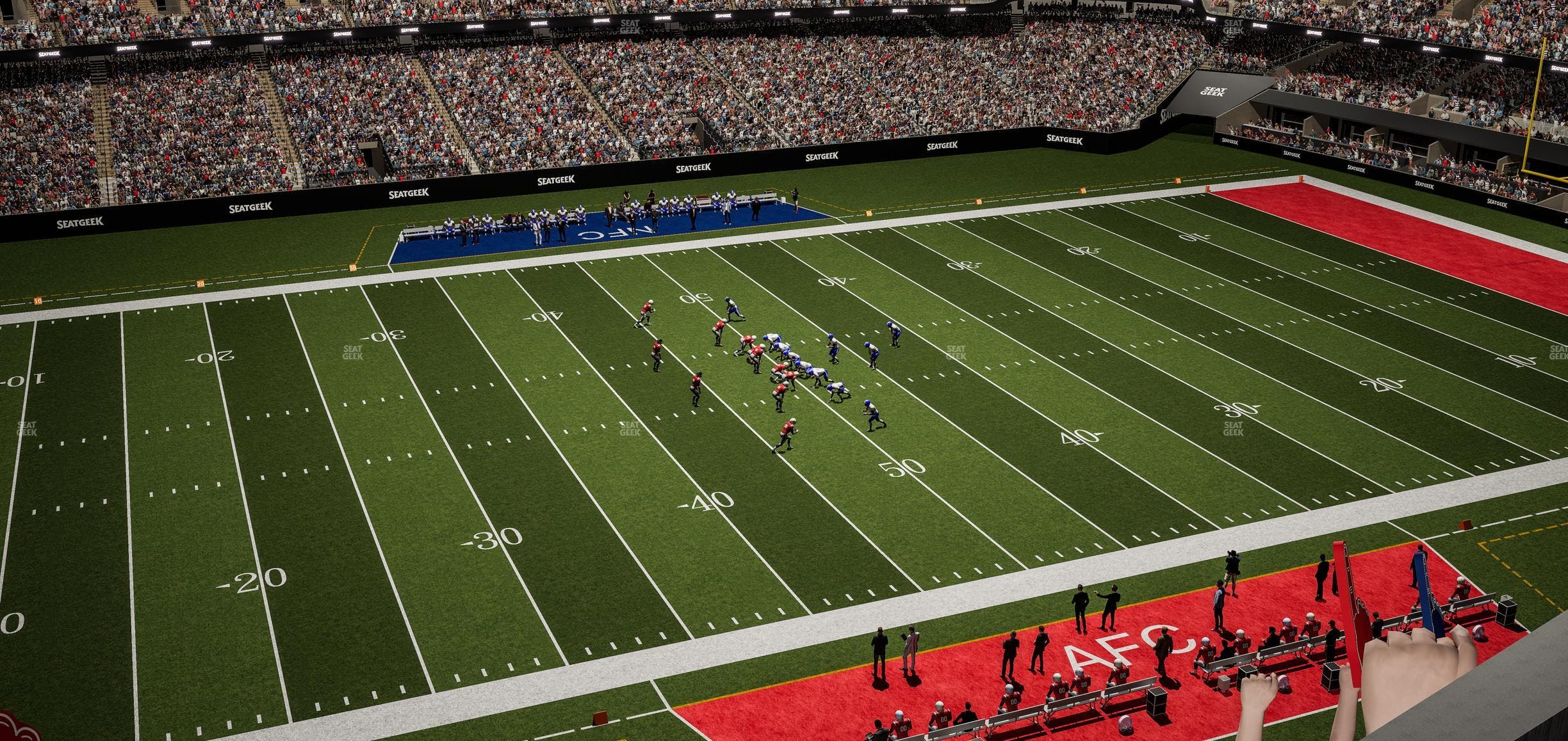 Caesars Superdome - Section 521 Seat View