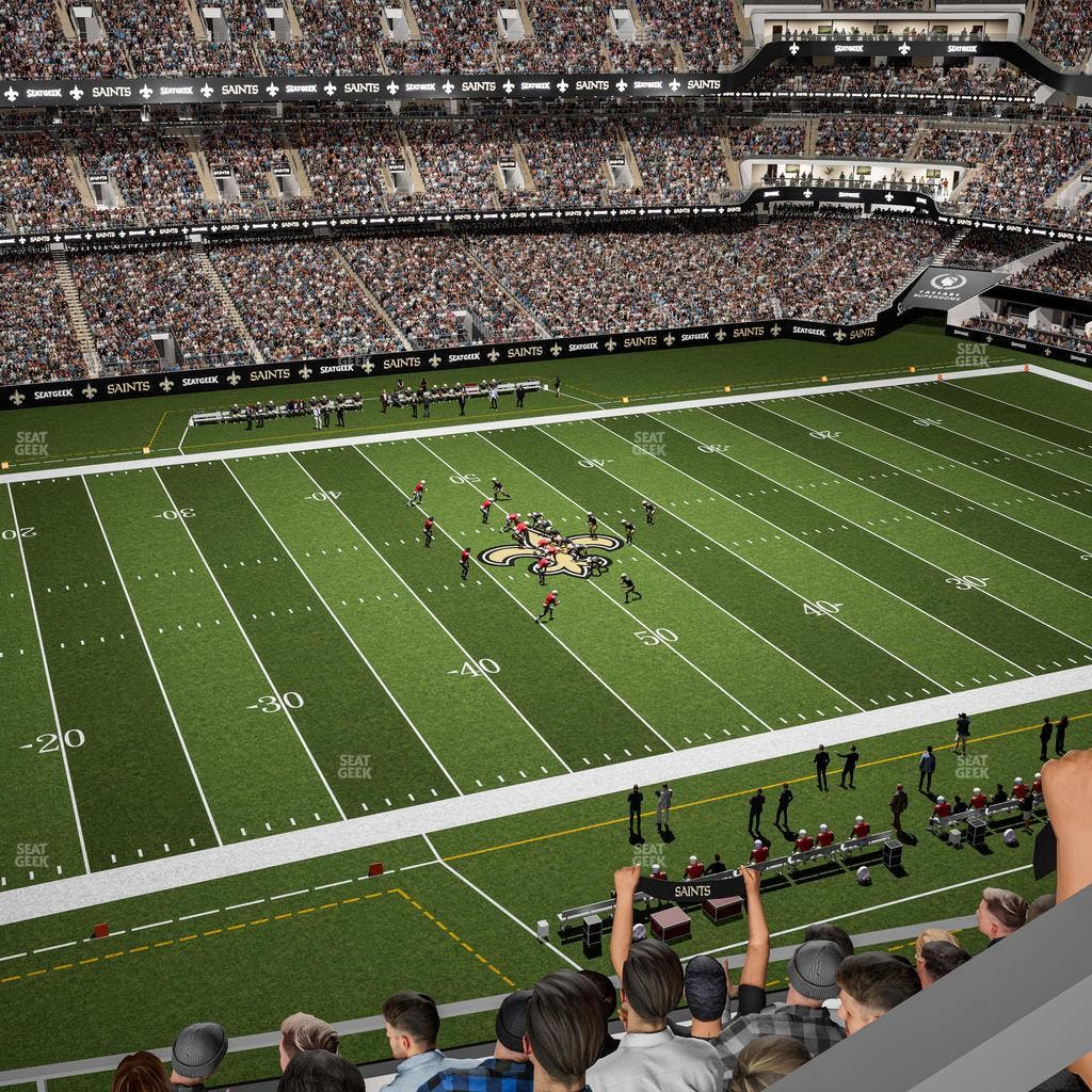 Caesars Superdome - Section 521 Seat View
