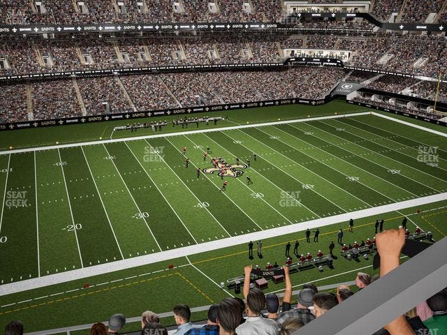 Caesars Superdome - Section 521 Seat View