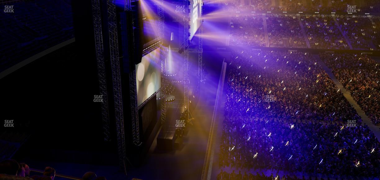 Caesars Superdome - Section 521 Seat View