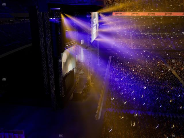 Caesars Superdome - Section 521 Seat View