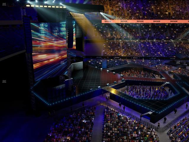 Caesars Superdome - Section 521 Seat View