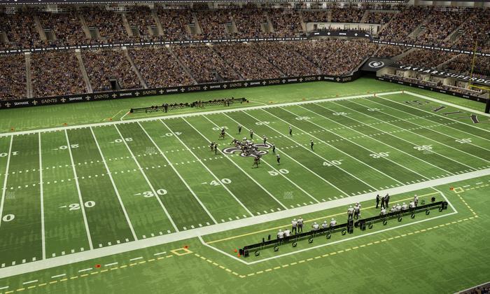 Caesars Superdome - Section 521 Seat View