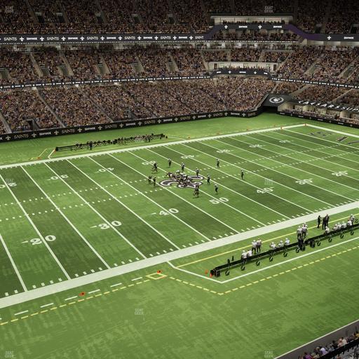 Caesars Superdome - Section 523 Seat View