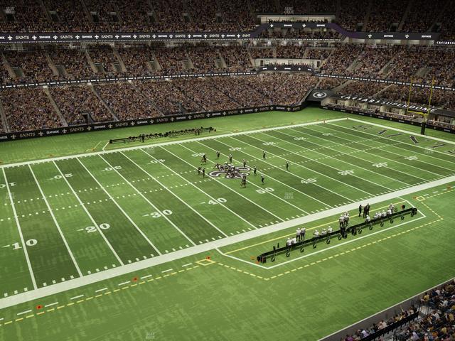 Caesars Superdome - Section 523 Seat View