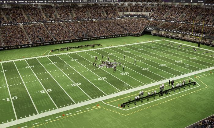 Caesars Superdome - Section 523 Seat View