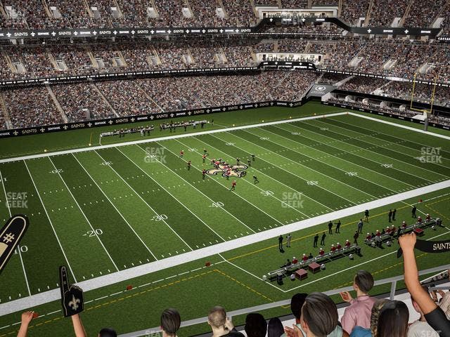 Caesars Superdome - Section 523 Seat View