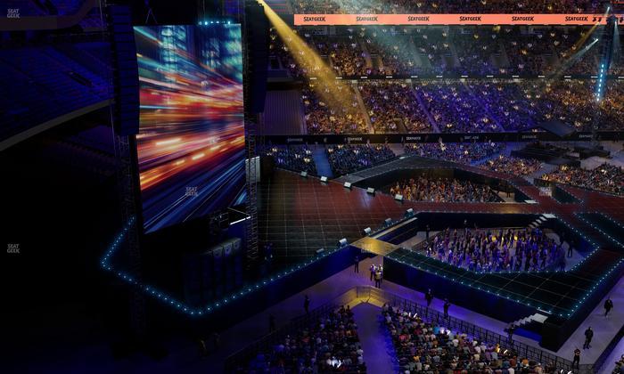 Caesars Superdome - Section 523 Seat View