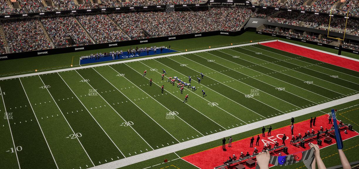 Caesars Superdome - Section 523 Seat View