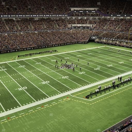 Caesars Superdome - Section 524 Seat View
