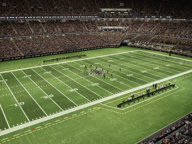 Caesars Superdome - Section 524 Seat View