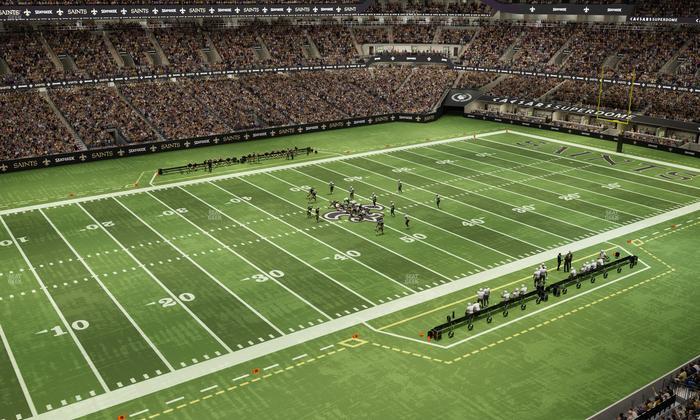 Caesars Superdome - Section 524 Seat View