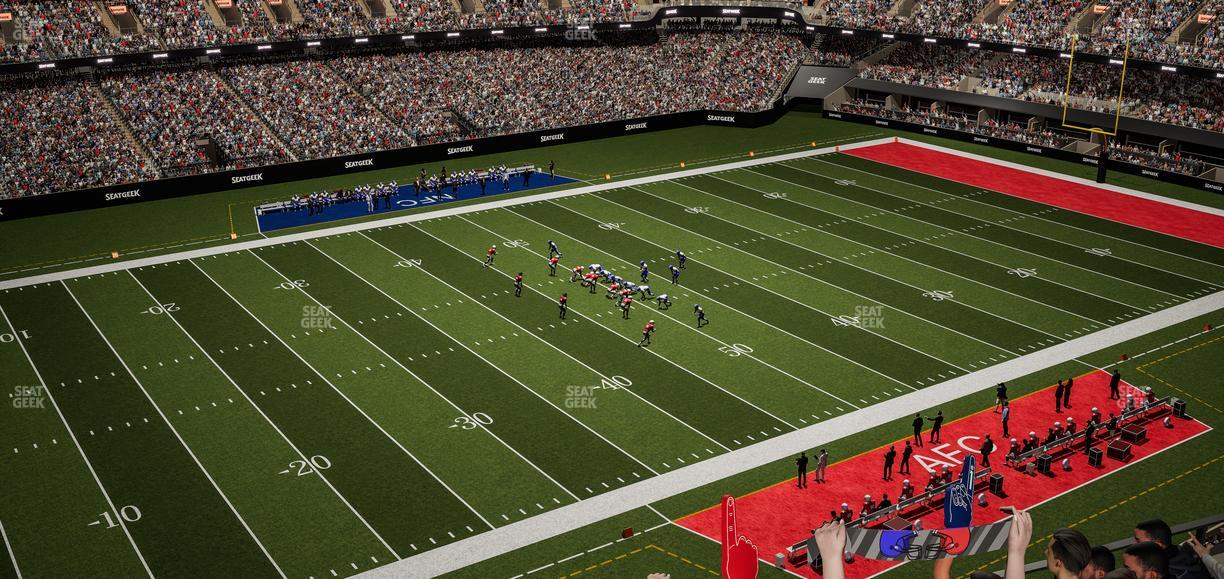 Caesars Superdome - Section 524 Seat View