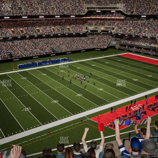 Caesars Superdome - Section 524 Seat View