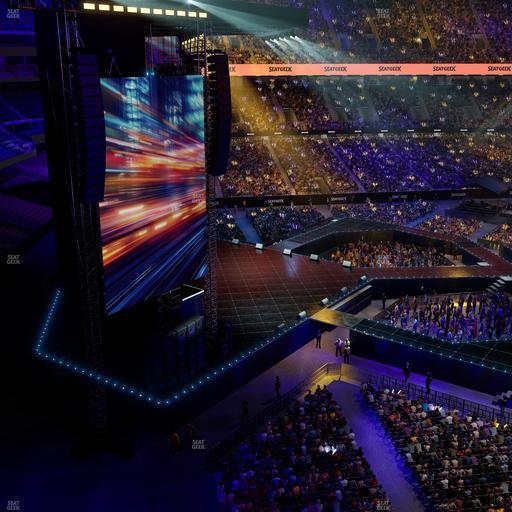 Caesars Superdome - Section 524 Seat View