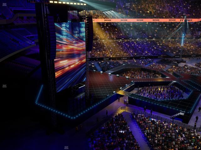 Caesars Superdome - Section 524 Seat View