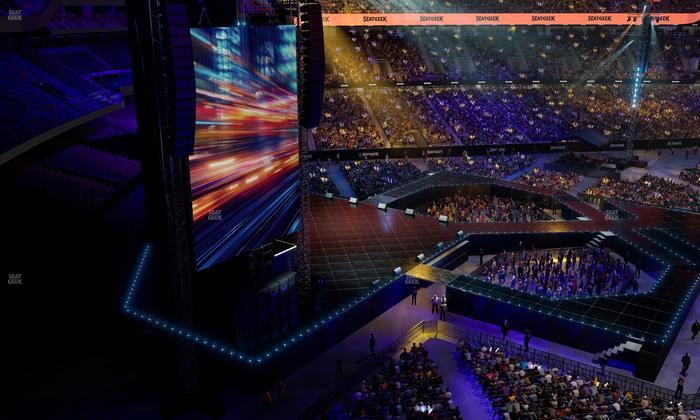Caesars Superdome - Section 524 Seat View