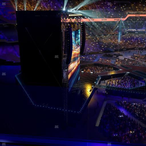Caesars Superdome - Section 525 Sro Seat View