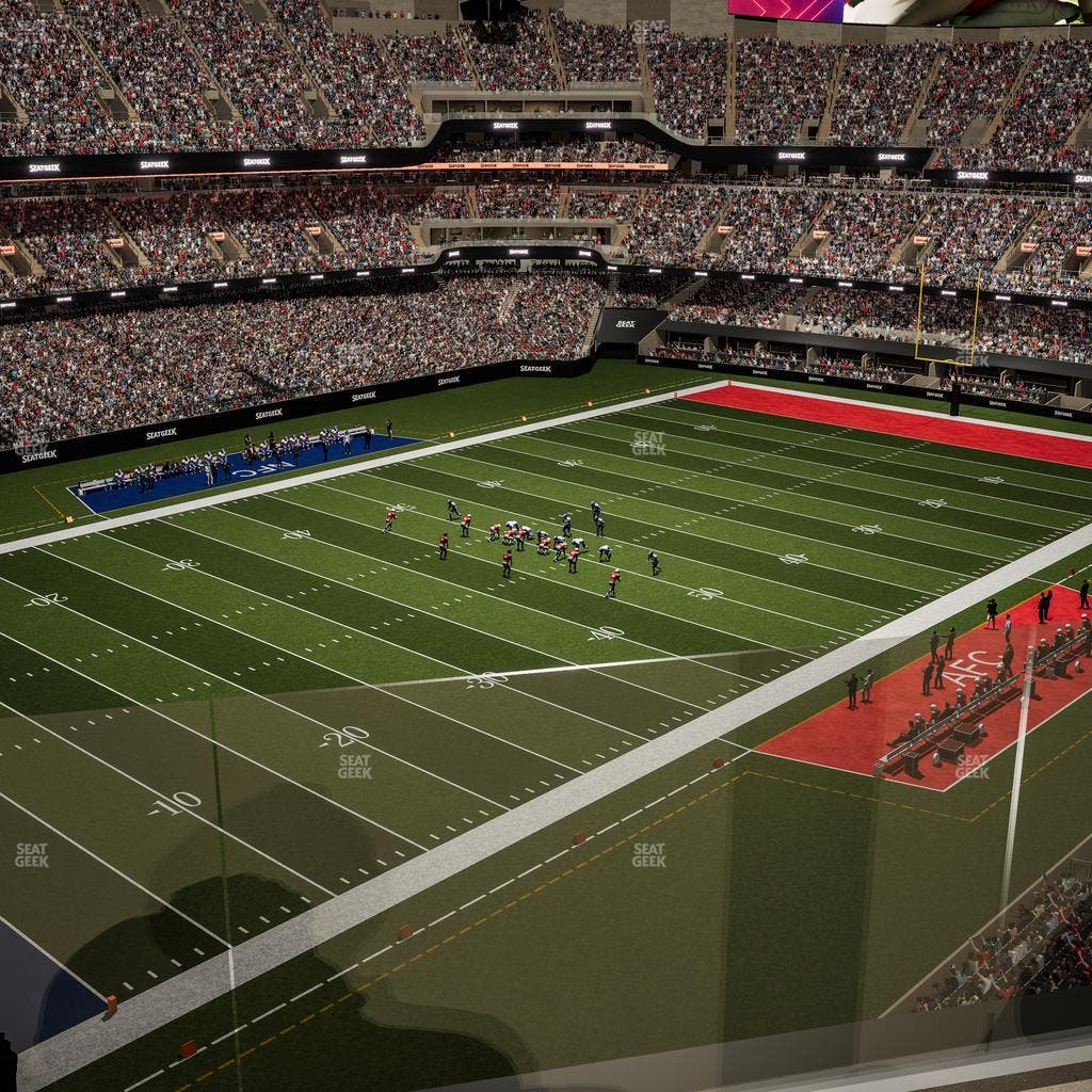 Caesars Superdome - Section 525 Sro Seat View