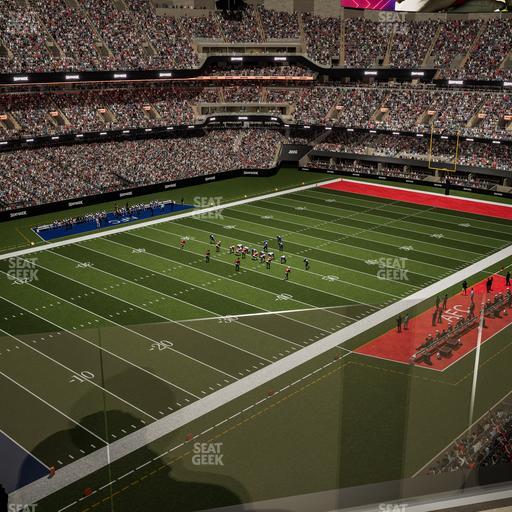 Caesars Superdome - Section 525 Sro Seat View