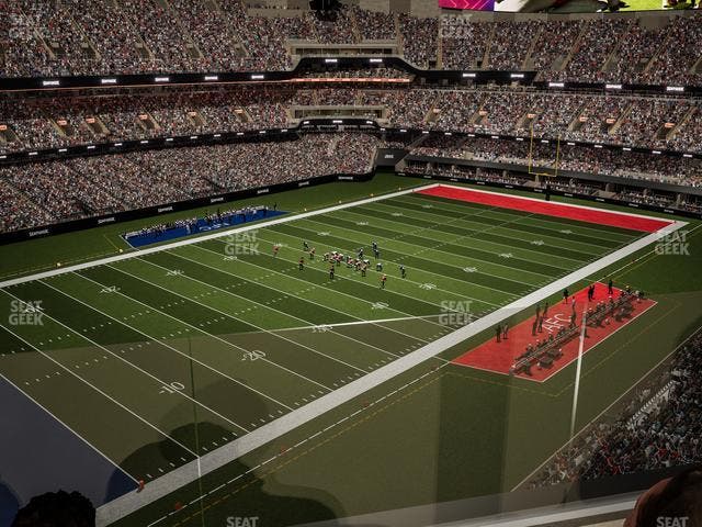 Caesars Superdome - Section 525 Sro Seat View