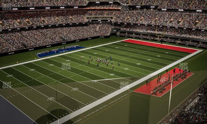 Caesars Superdome - Section 525 Sro Seat View