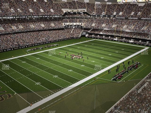 Caesars Superdome - Section 525 Wc Seat View