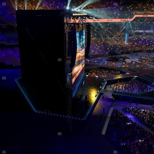 Caesars Superdome - Section 525 Wc Seat View