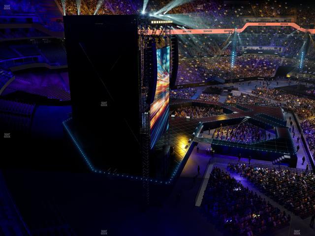 Caesars Superdome - Section 525 Wc Seat View