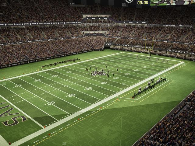 Caesars Superdome - Section 525 Wc Seat View