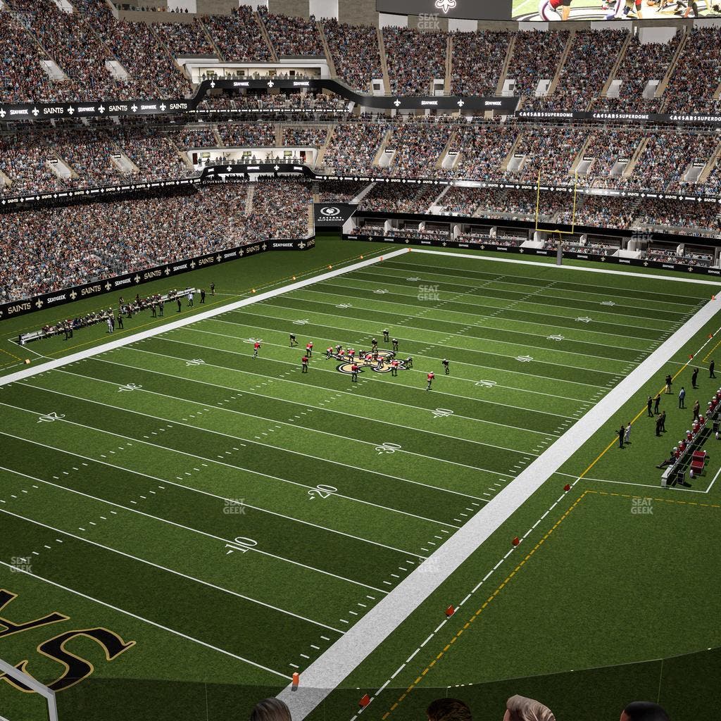 Caesars Superdome - Section 527 Seat View
