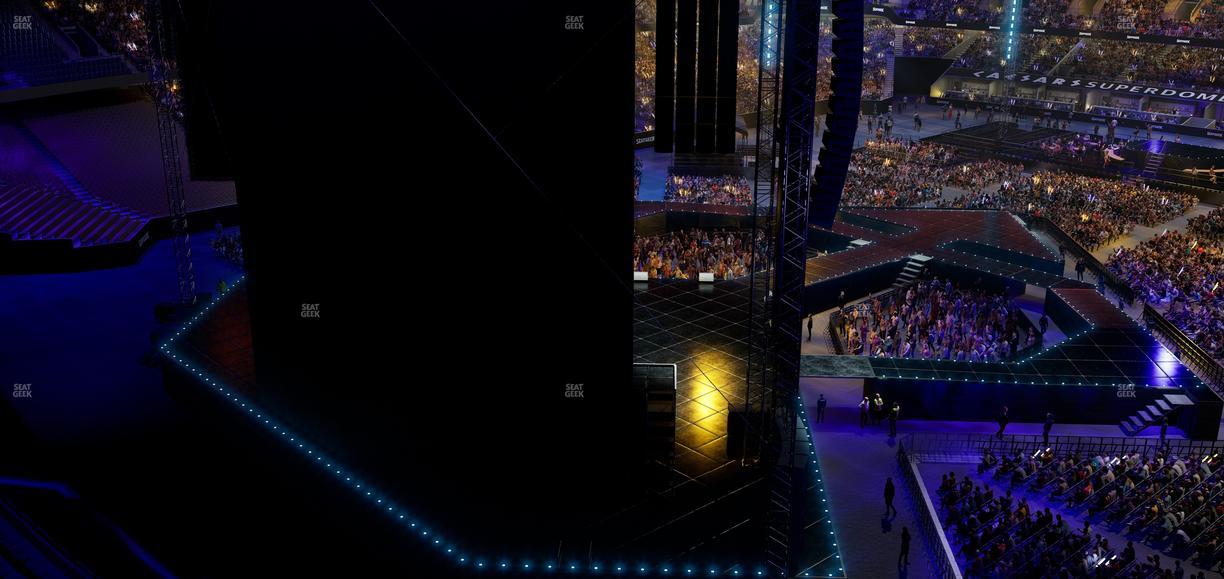 Caesars Superdome - Section 527 Seat View