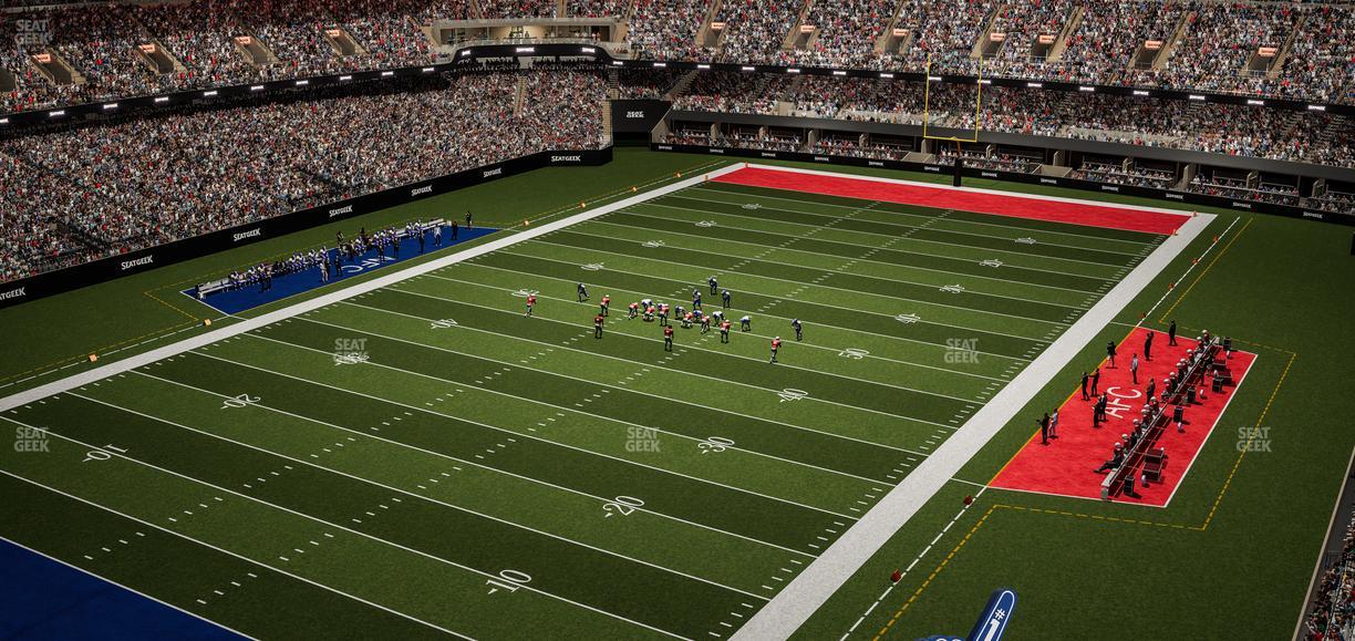 Caesars Superdome - Section 527 Seat View