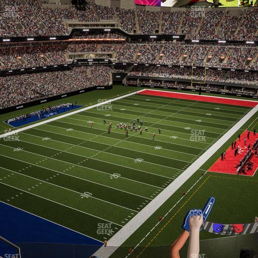 Caesars Superdome - Section 527 Seat View