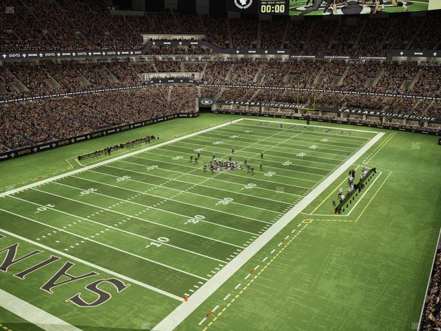 Caesars Superdome - Section 527 Seat View