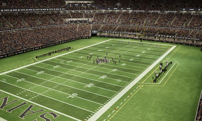 Caesars Superdome - Section 527 Seat View