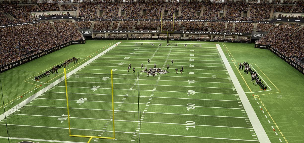 Caesars Superdome - Section 529 Seat View