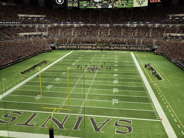 Caesars Superdome - Section 529 Seat View