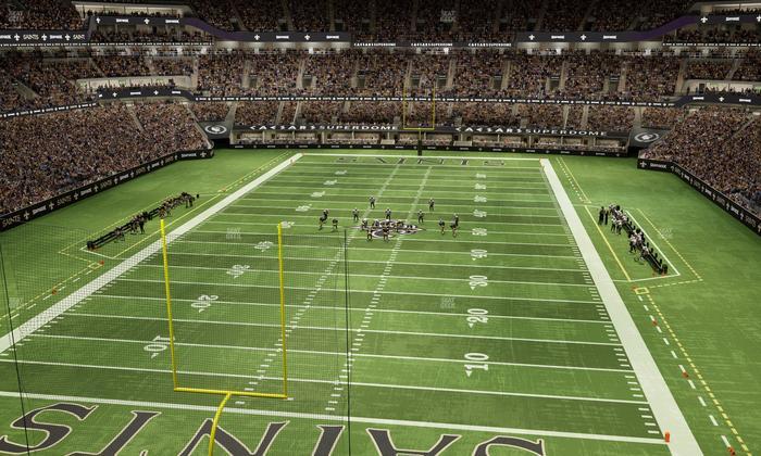Caesars Superdome - Section 529 Seat View