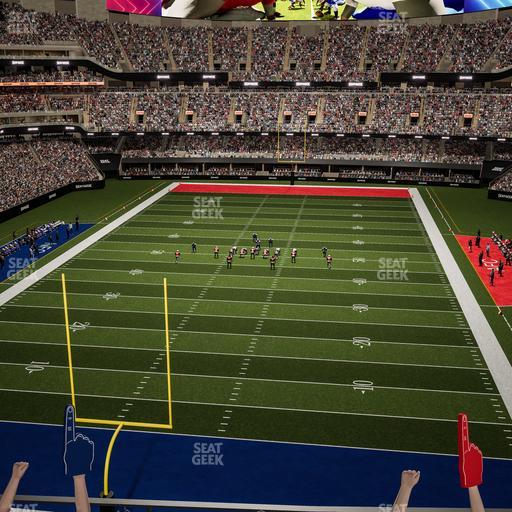 Caesars Superdome - Section 529 Seat View