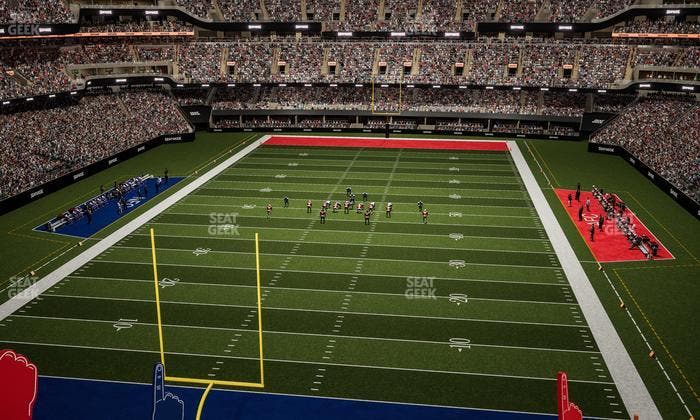 Caesars Superdome - Section 529 Seat View